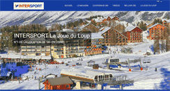 Desktop Screenshot of lajoueduloup-intersport.com
